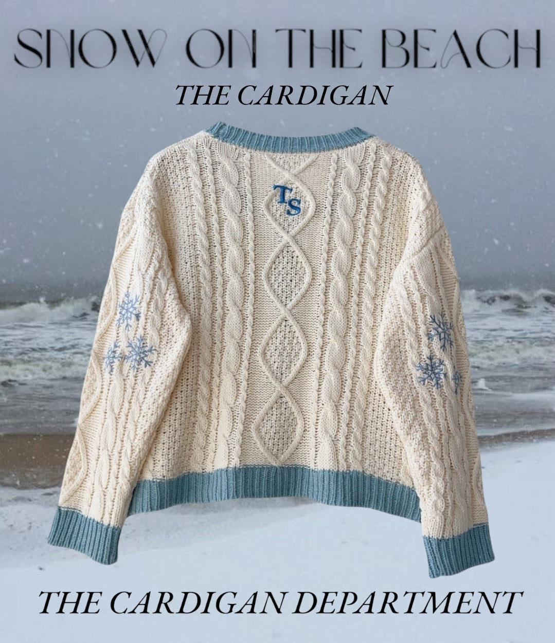 Snow On The Beach Cardigan