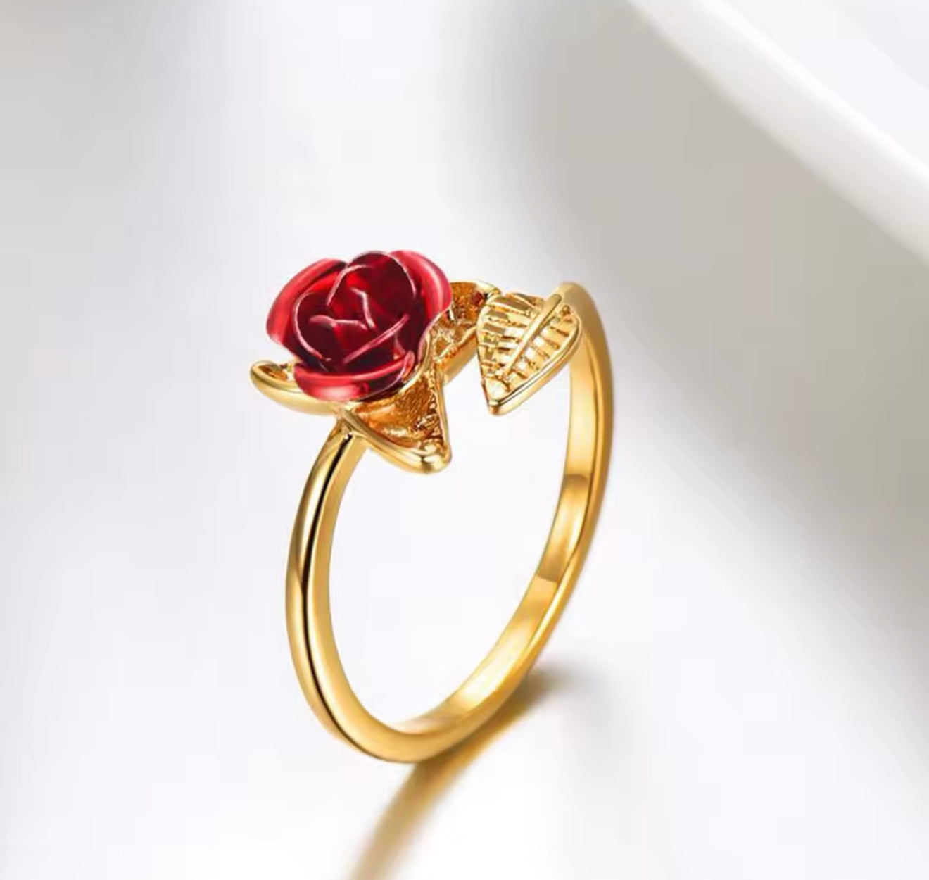 The Enchanted Rose Rings