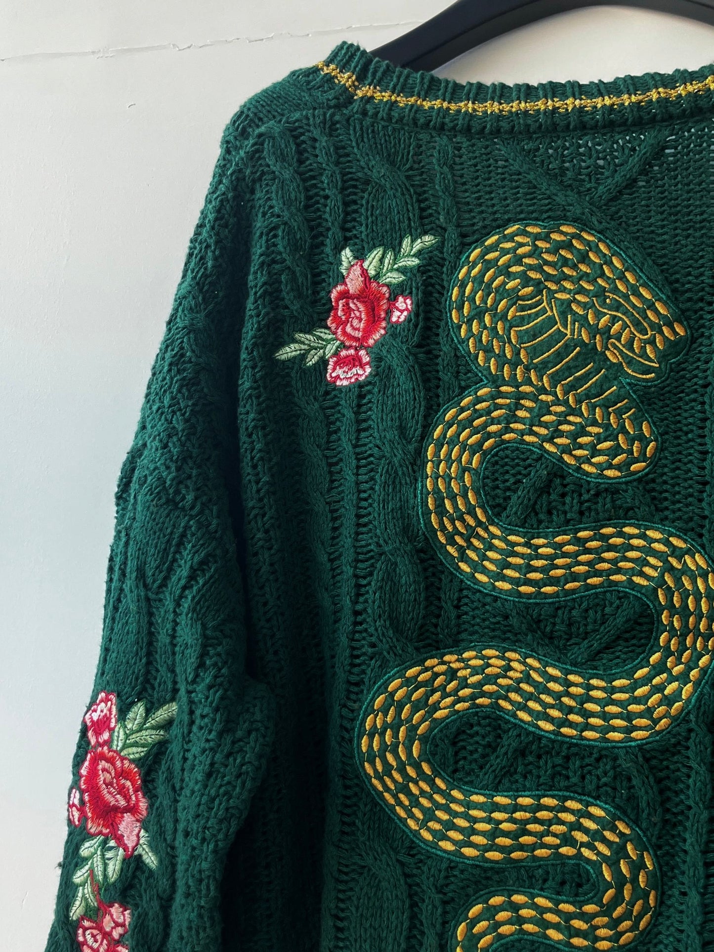 rep: year of the snake cardigan