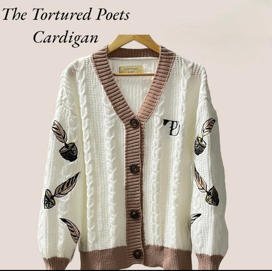 Tortured Poet Cardigan