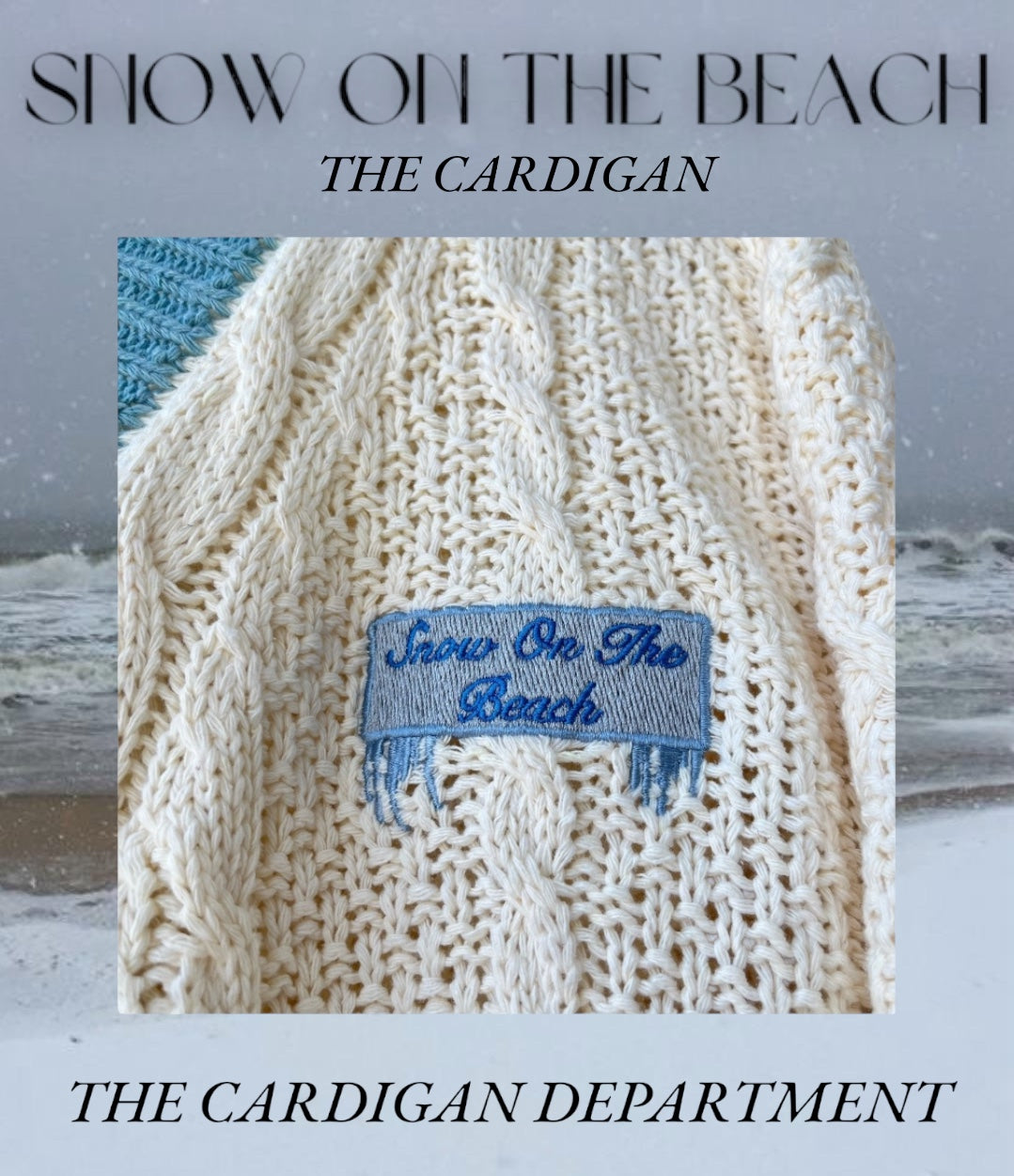 Snow On The Beach Cardigan