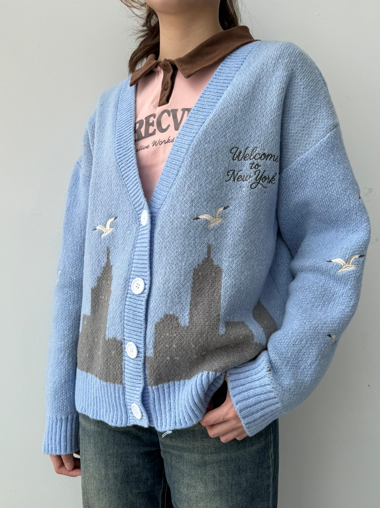 Welcome To NYC Cardigan
