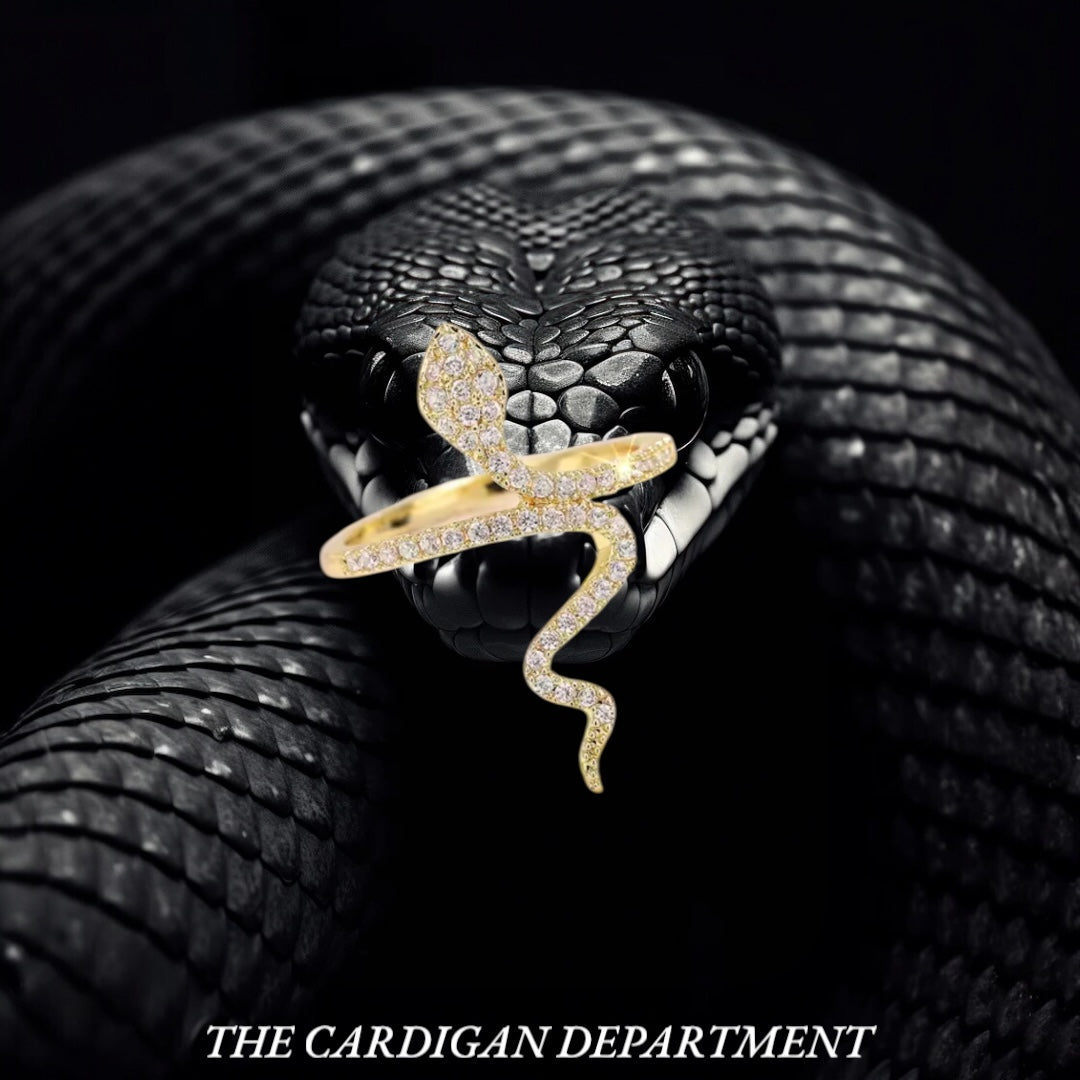 Golden Serpent Ring