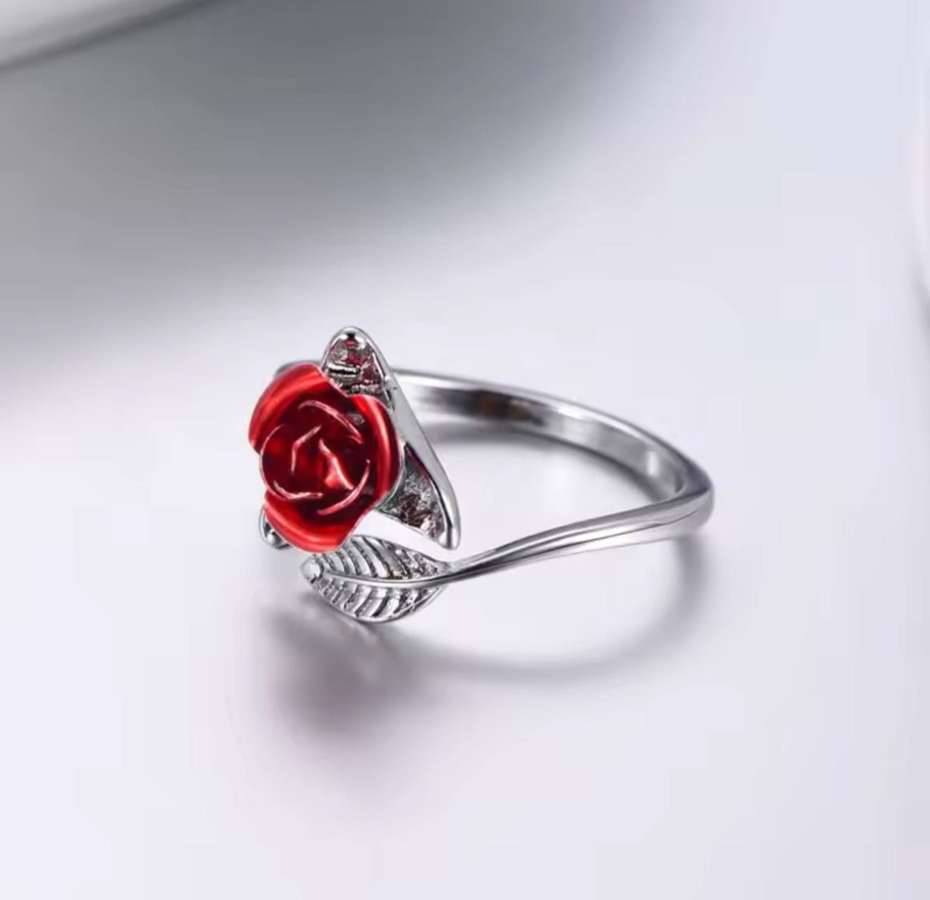 The Enchanted Rose Rings