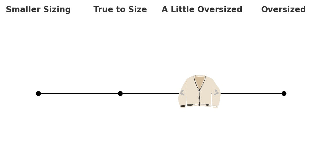 Original Star Cardigan Sweater