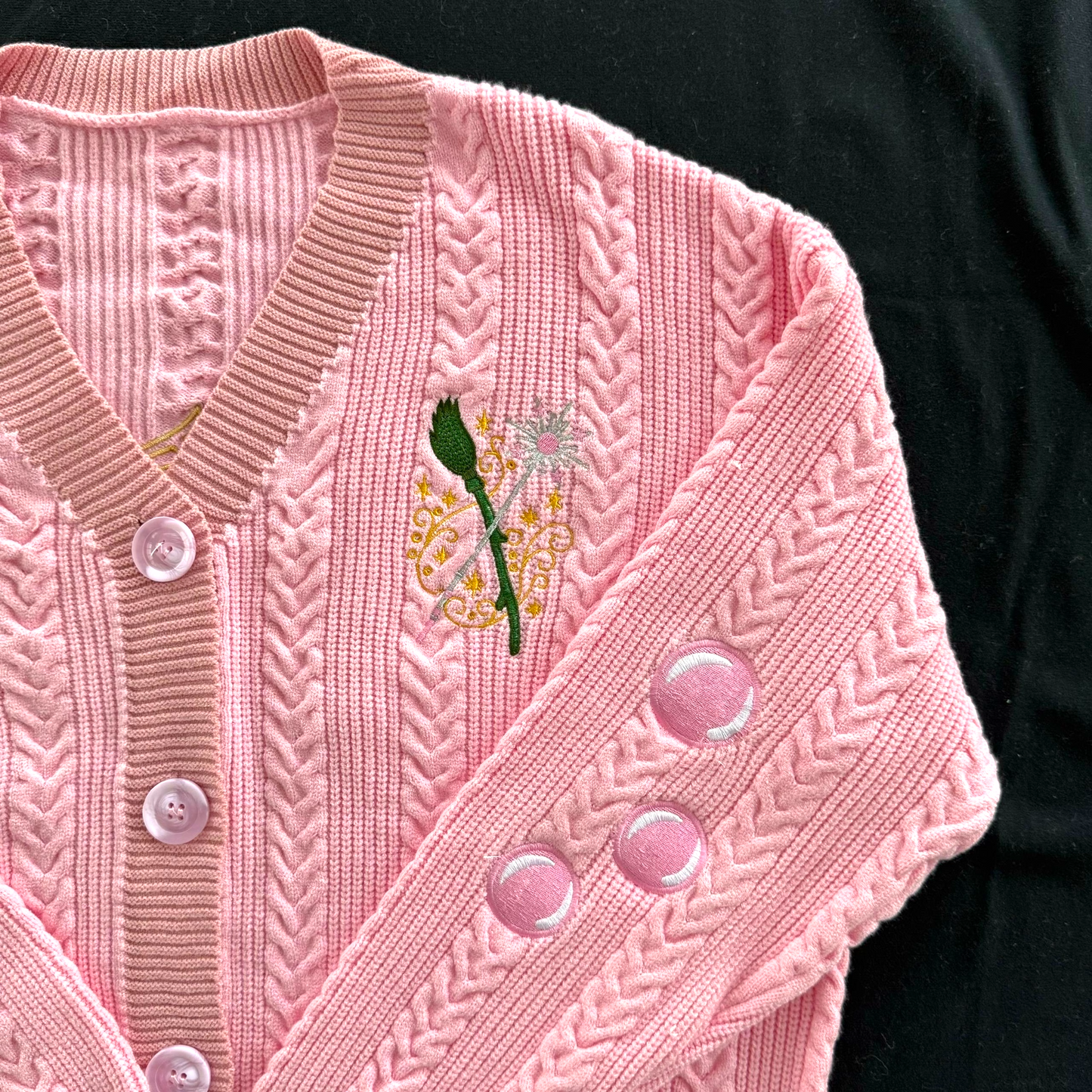 THE WITCHES CARDIGAN: Pink Edition 🩷