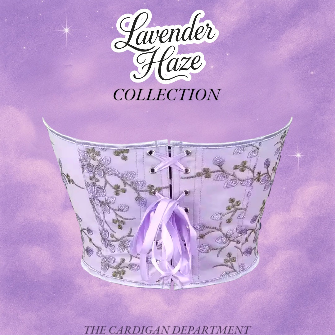 Lavender Bloom Corset