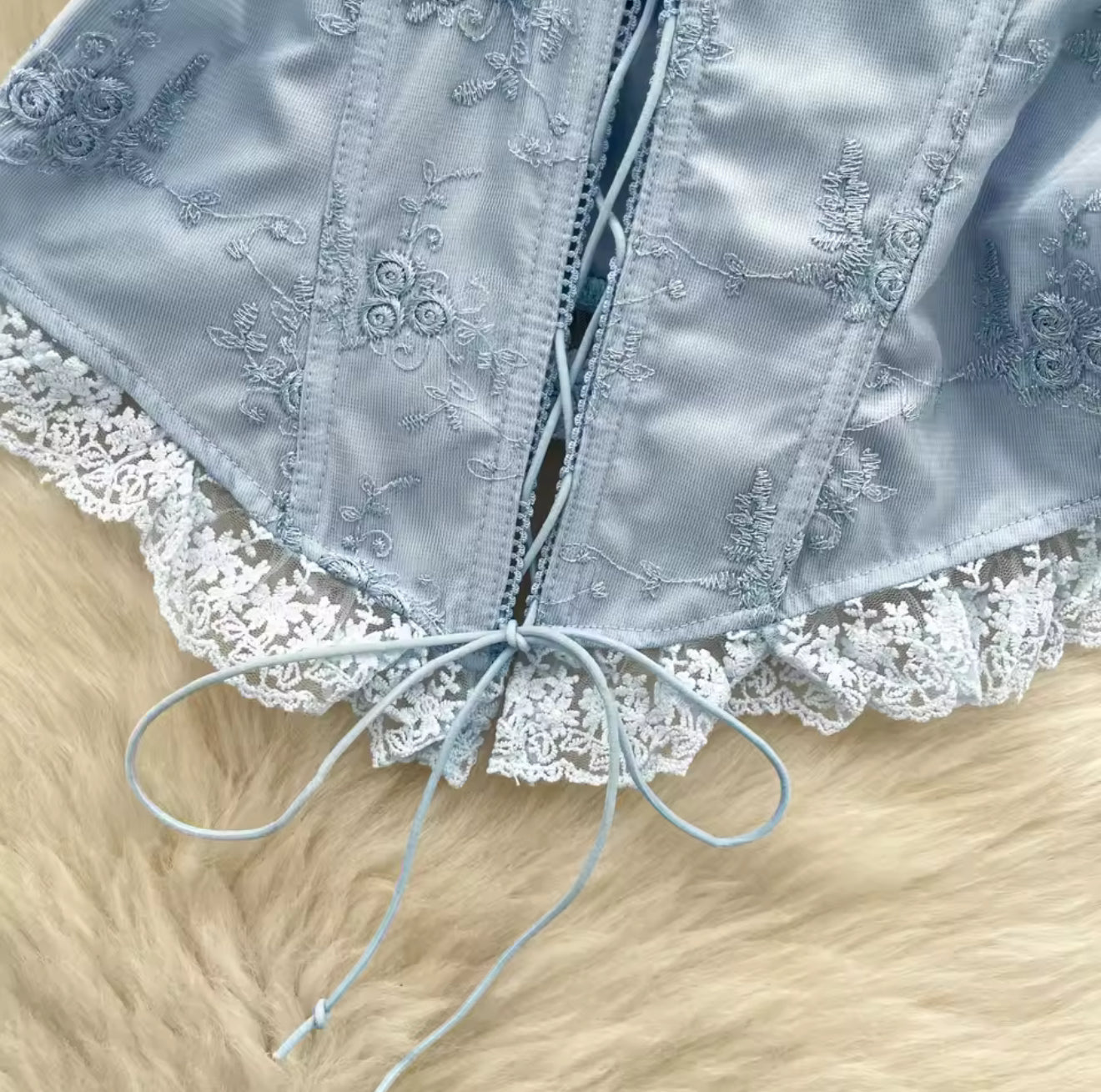 Floral Lace Corset