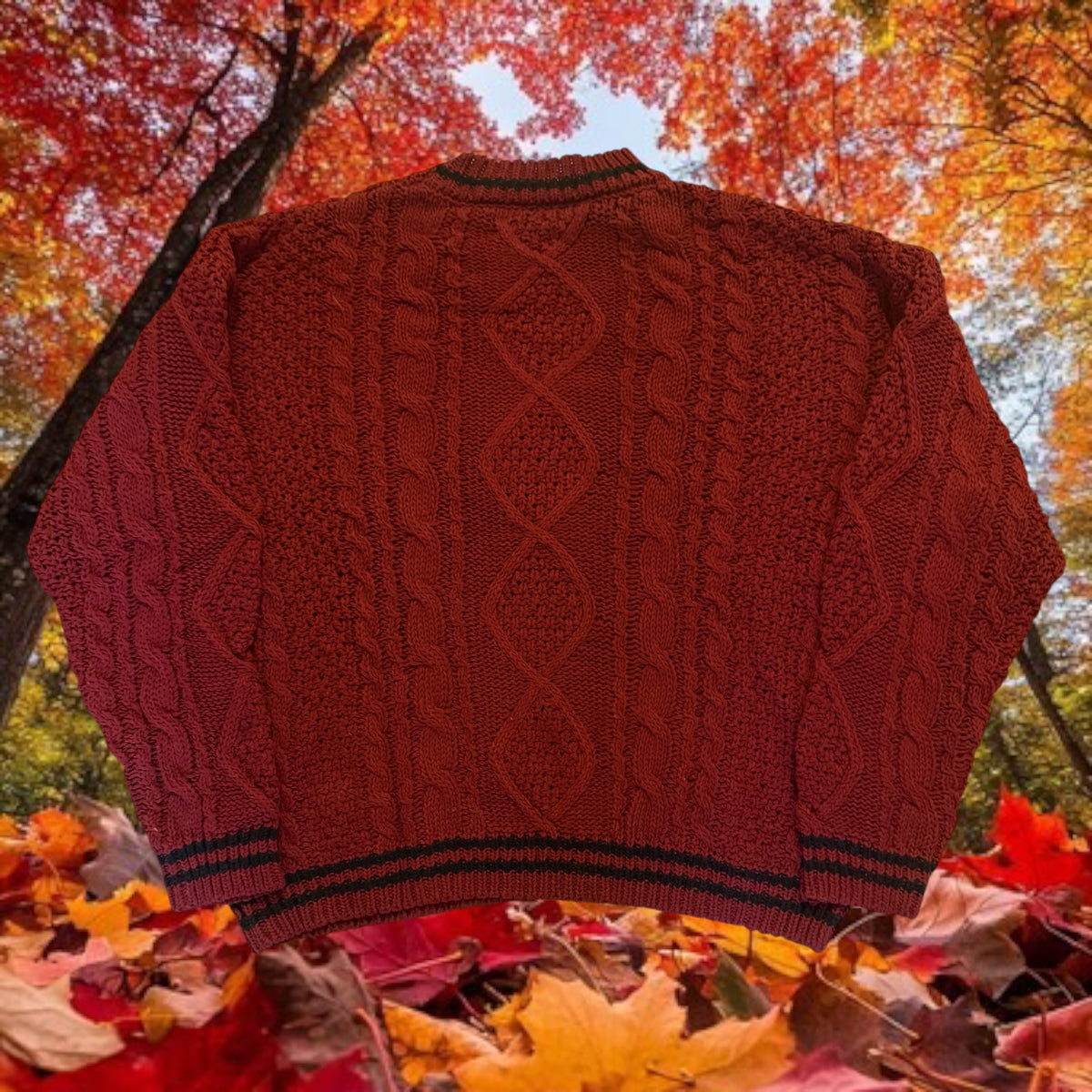 LIMITED EDITION: Red Autumn Sweater