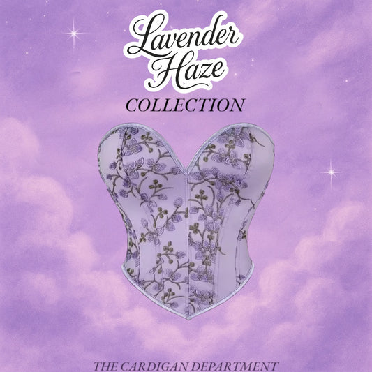 Lavender Bloom Corset