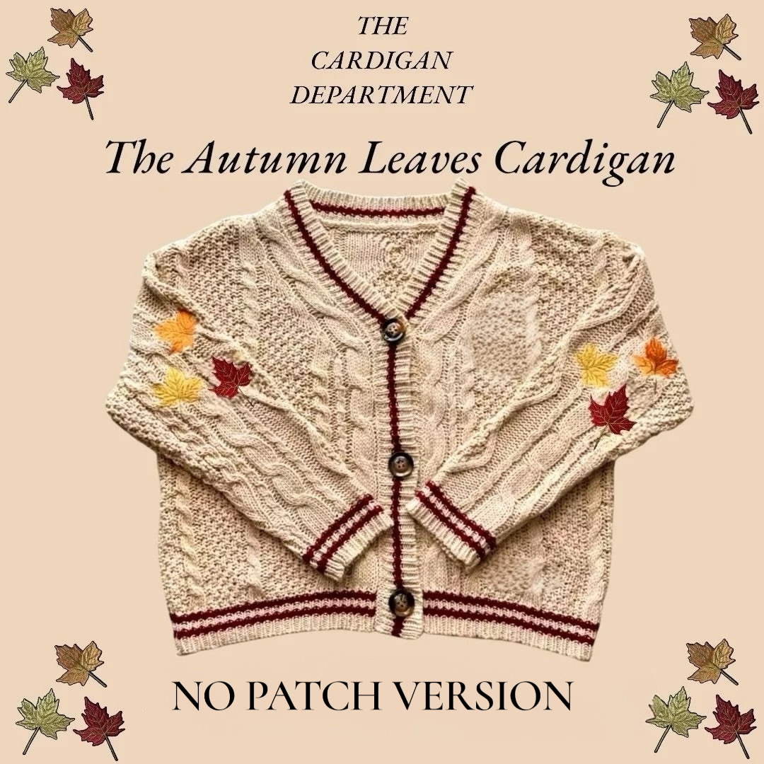 Autumn Leaves OAK Cardigan