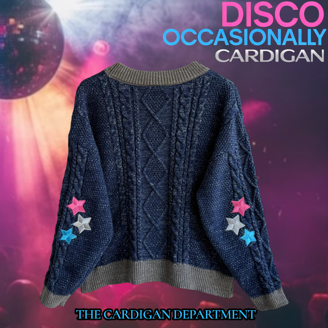 DISCO OCCASIONALLY CARDIGAN 🪩