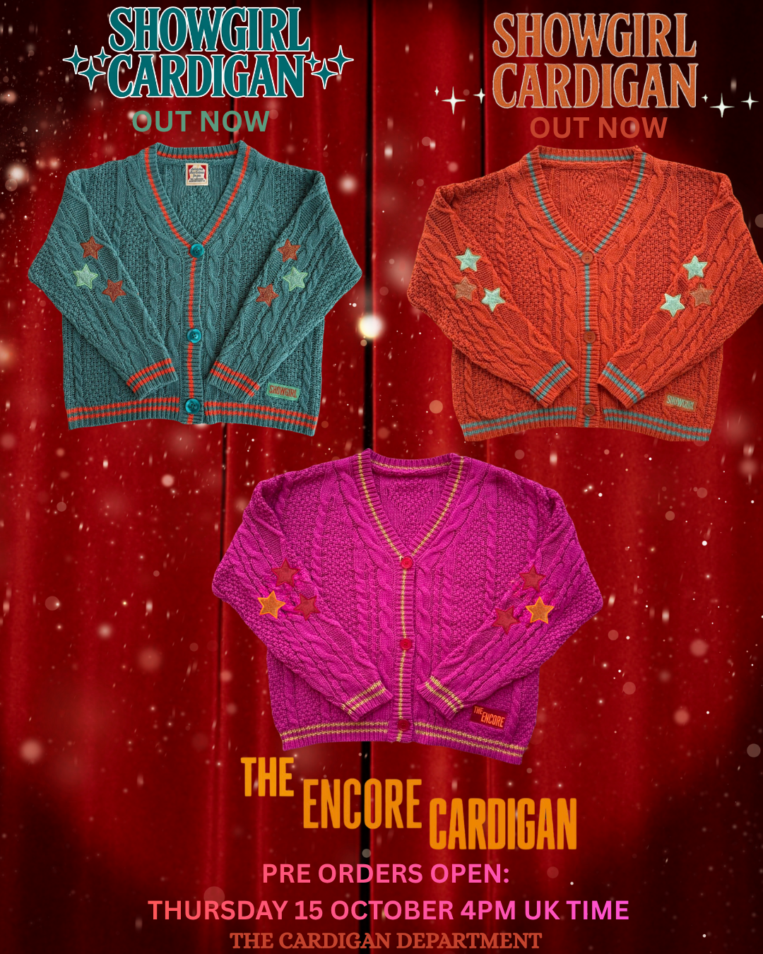 PRE ORDER: THE ENCORE CARDIGAN