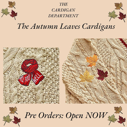 Autumn Leaves Oak Cardigan