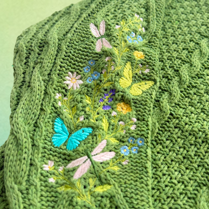 Debut Cardigan: Wildflower Edition 💚