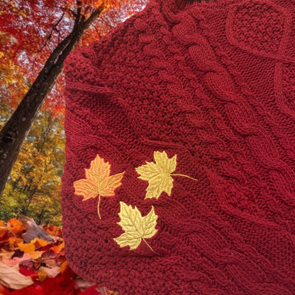 LIMITED EDITION: Red Autumn Sweater