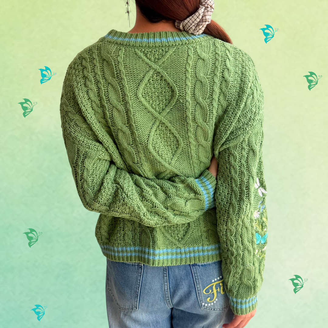 Debut Cardigan: Wildflower Edition 💚