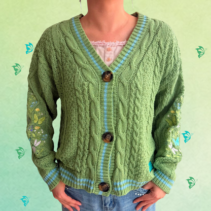 Debut Cardigan: Wildflower Edition 💚