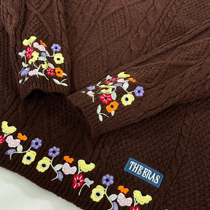 Eras Flower Cardigan Sweater