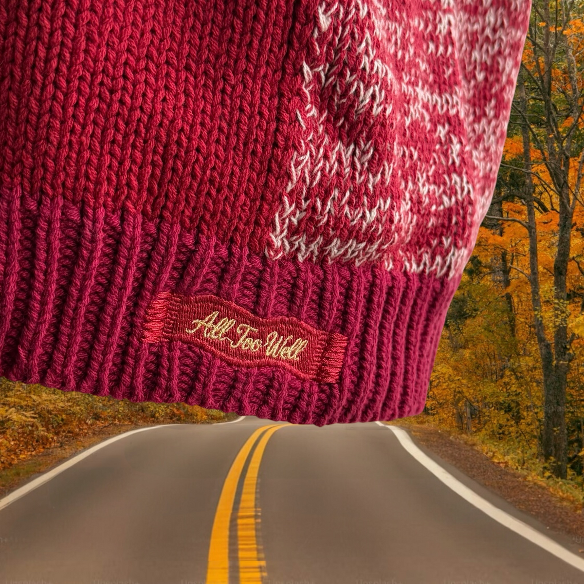 LIMITED EDITION: THE ERAS PATCHWORK CARDIGAN: RED