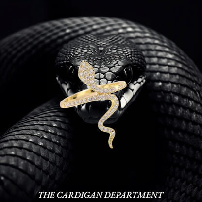 Golden Serpent Ring