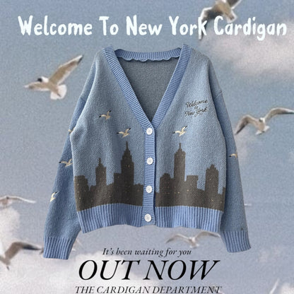 Welcome To New York Cardigan