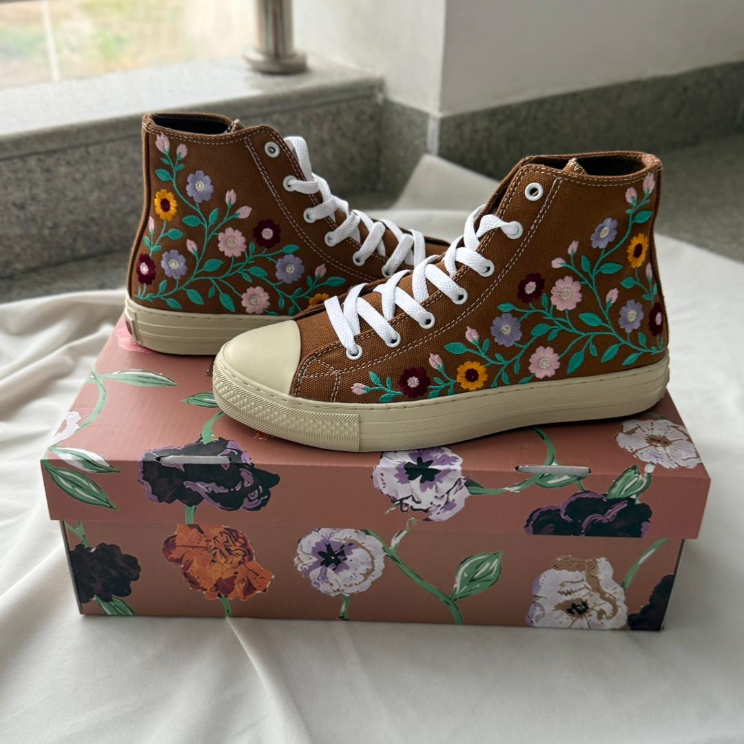 The Piano Flower Shoes