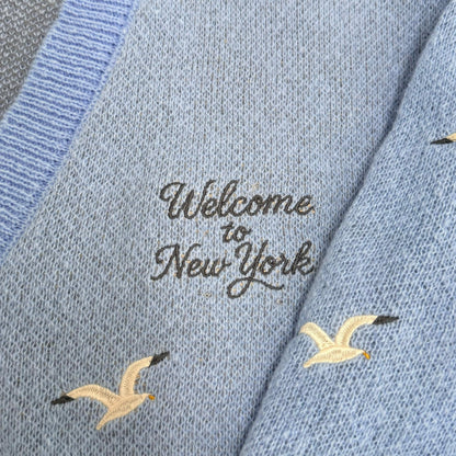 Welcome To New York Cardigan