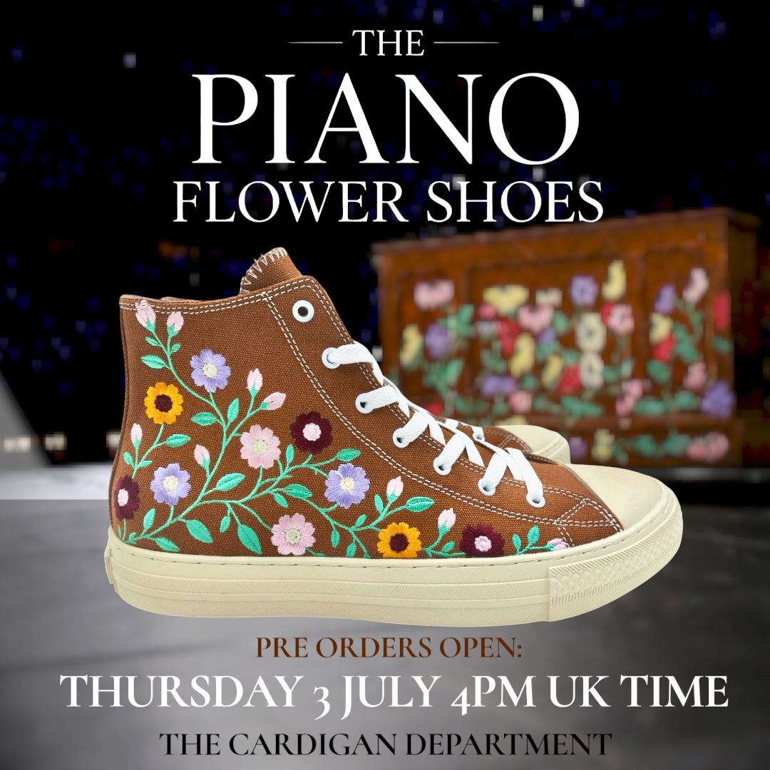 PRE ORDER: The Piano Flower Shoes