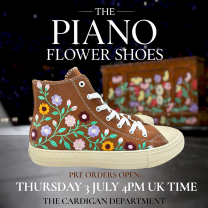 PRE ORDER: The Piano Flower Shoes