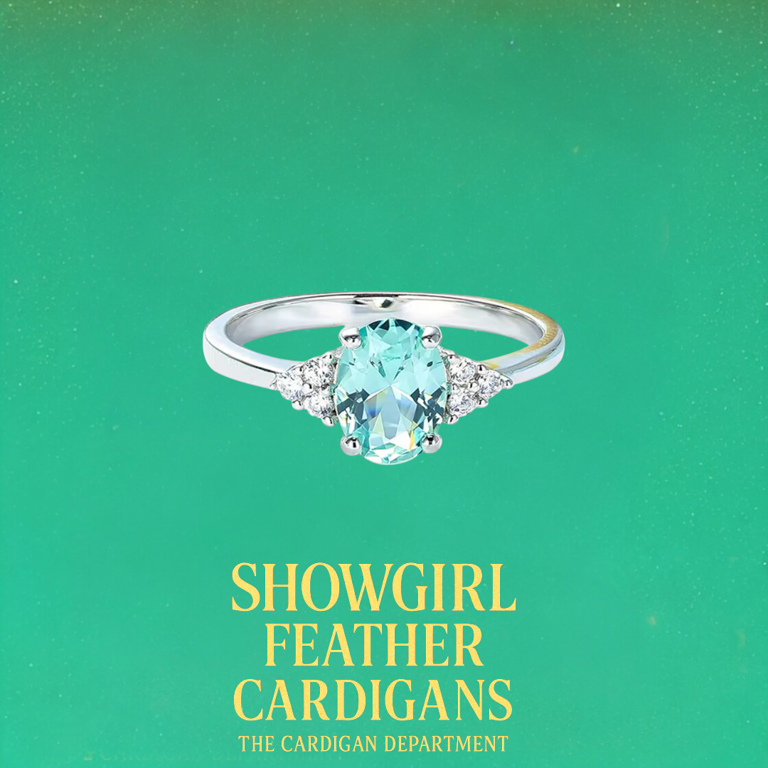 Aqua Starlet Ring