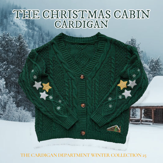 PRE ORDER: The Christmas Cabin Cardigan