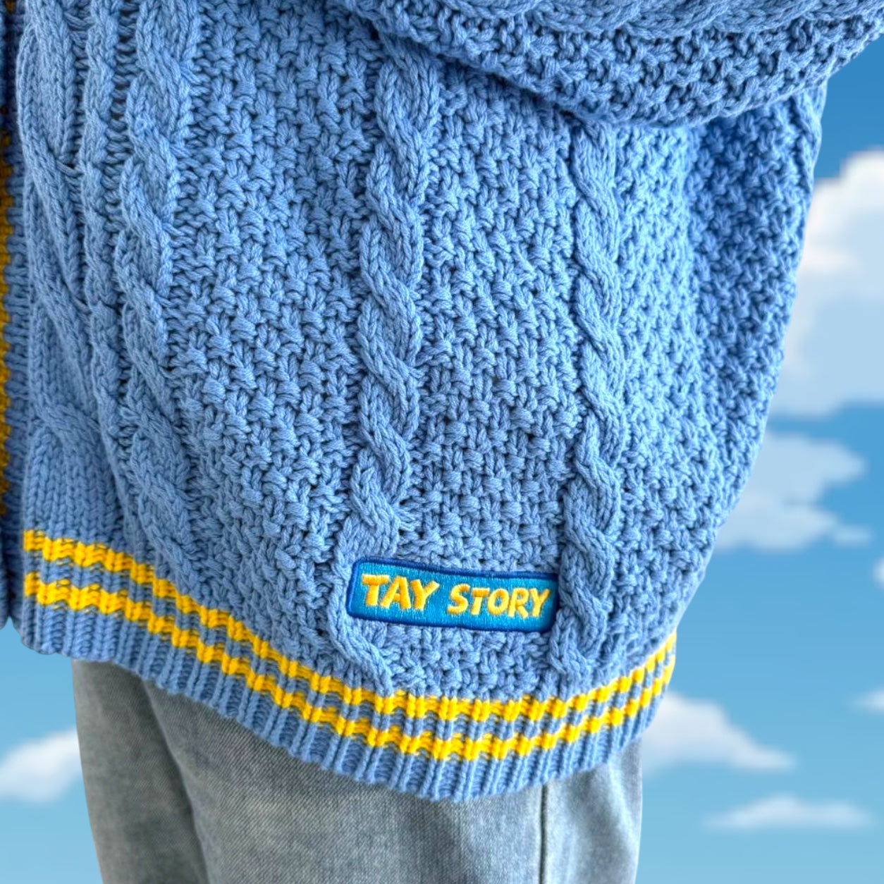 LIMITED EDITION: The Blue Sky Cardigan