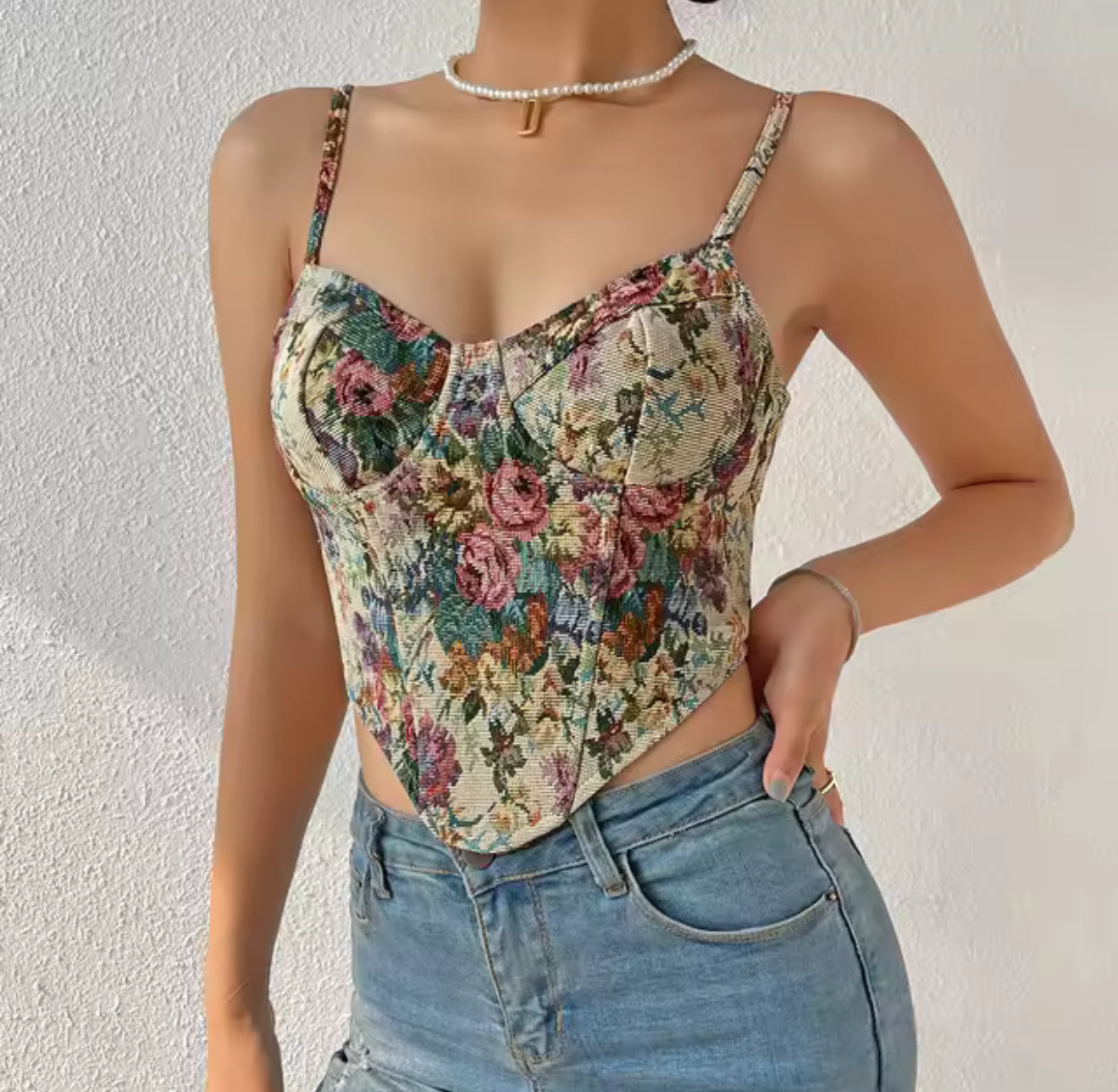 Floral Dream Corset Top