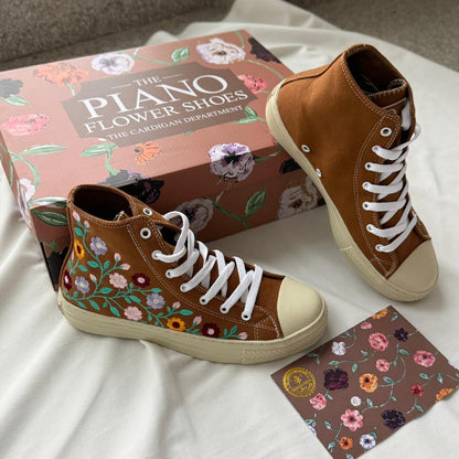 The Piano Flower Shoes
