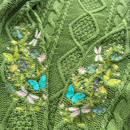 Debut Cardigan: Wildflower Edition 💚