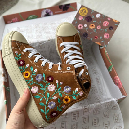 The Piano Flower Shoes
