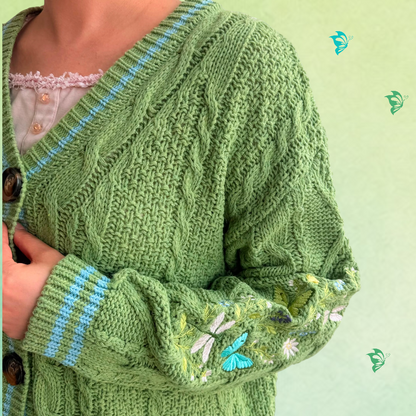 Debut Cardigan: Wildflower Edition 💚