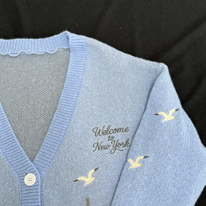 Welcome To New York Cardigan