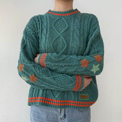 SHOWGIRL Star Cable Knit Sweater ❤️‍🔥✨