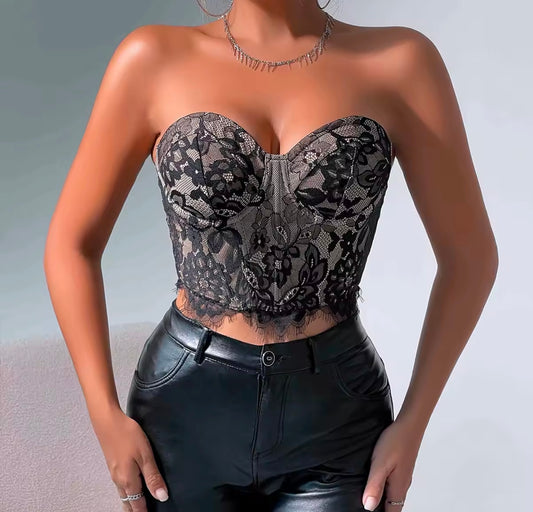 Hiss & Lace Corset Top