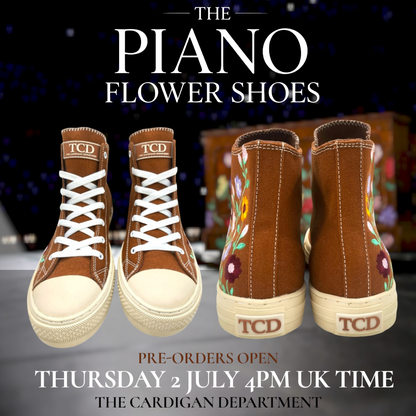 PRE ORDER: The Piano Flower Shoes