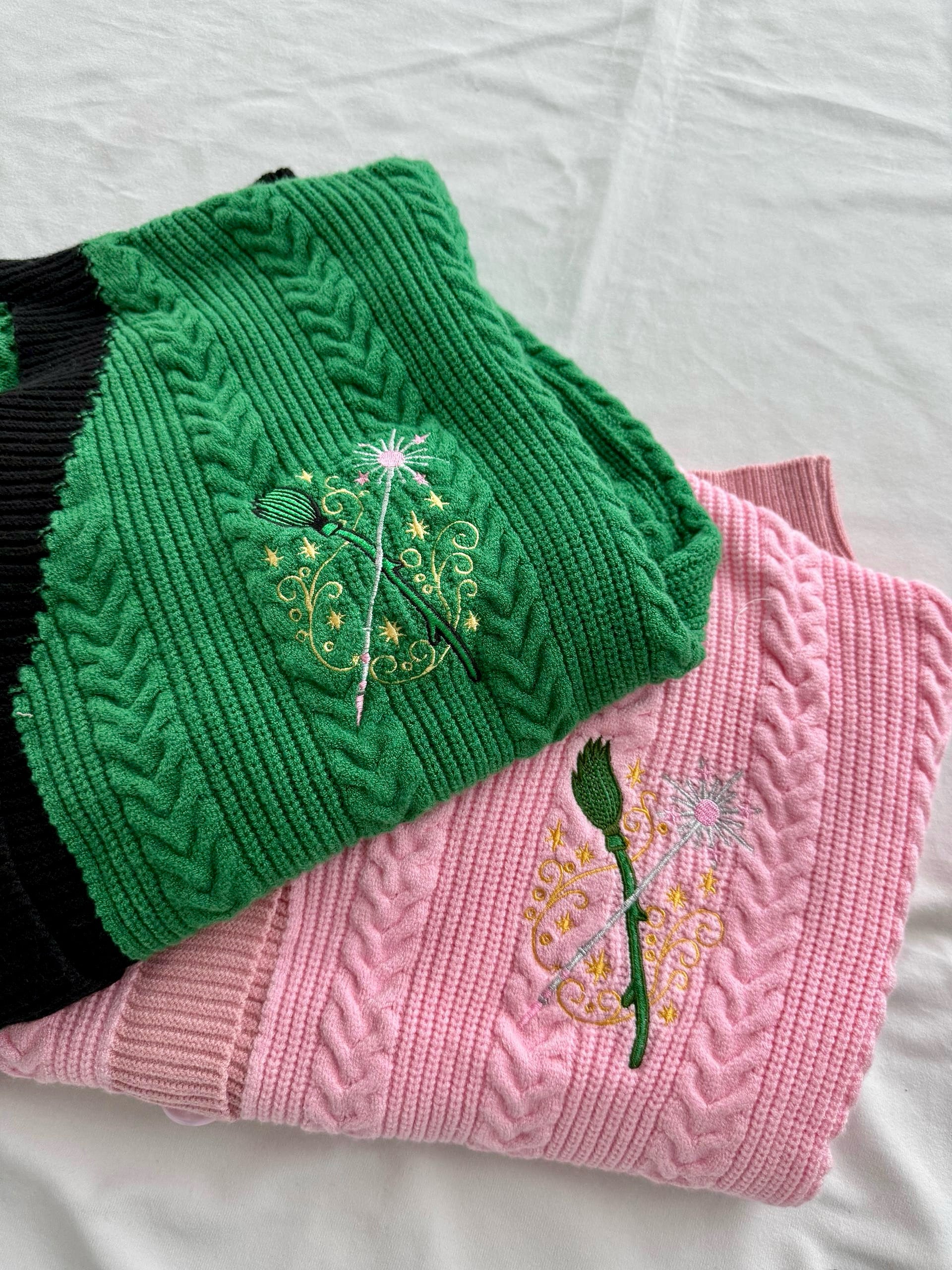 LIMITED EDITON: THE WITCHES CARDIGAN: Emerald Edition 💚 – The