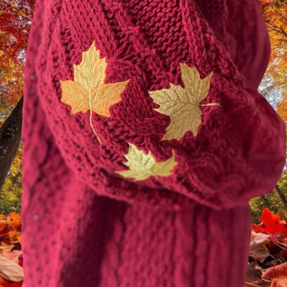 LIMITED EDITION: Red Autumn Sweater