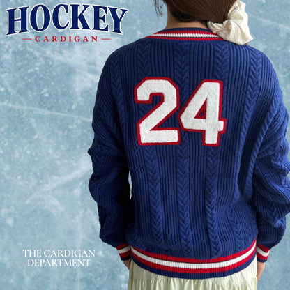 The Hockey Cardigan