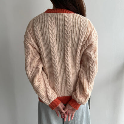 PRE ORDER: Orange Feather Showgirl Cardigan
