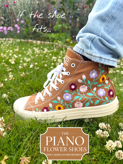 PRE ORDER: The Piano Flower Shoes