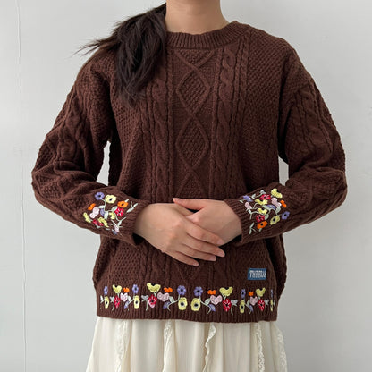 Eras Flower Cardigan Sweater