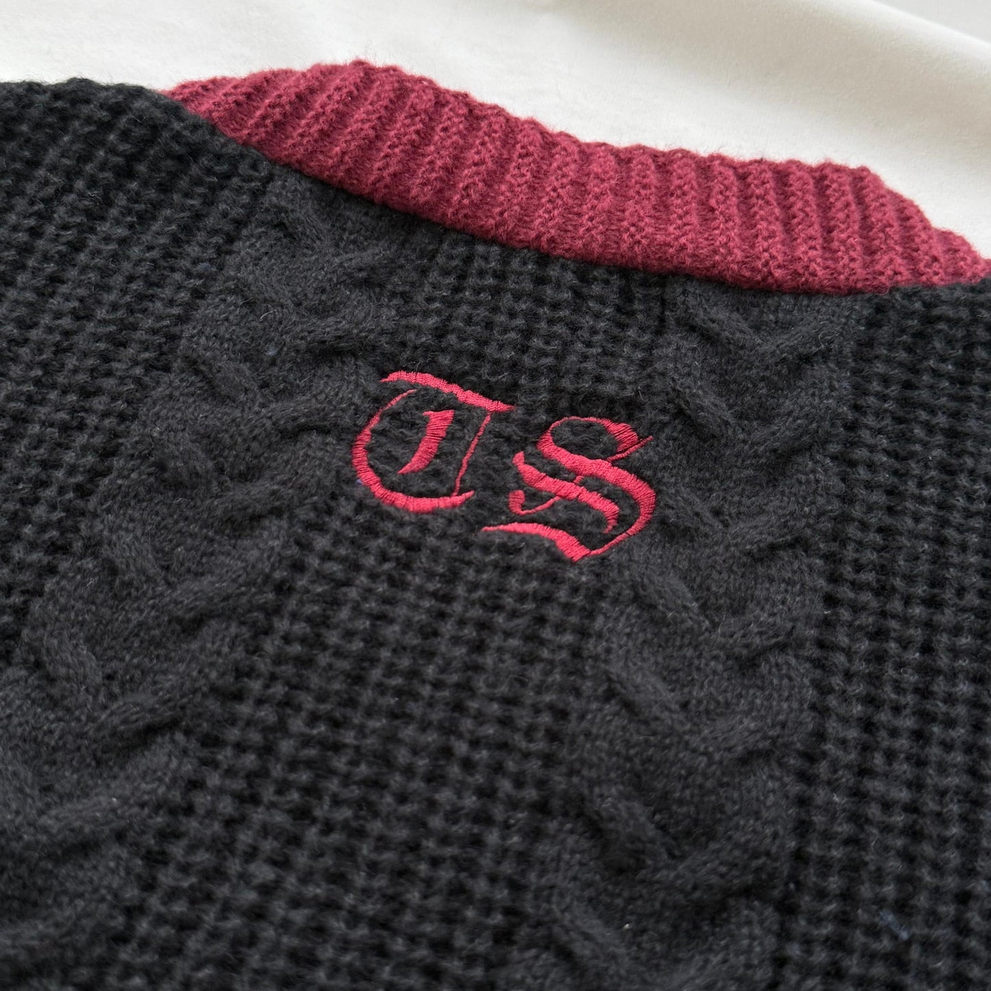 rep: red serpent cardigan