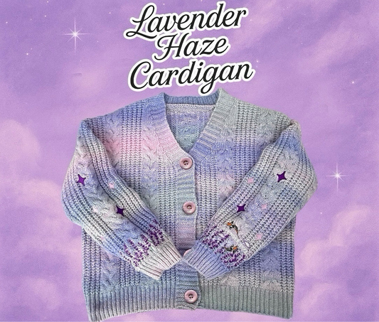 PRE ORDER: Lavender Haze Gradient Cardigan